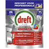 Dreft -  Pro Platinum Plus vaatwastabletten, Regular, pak van 71 capsules