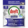 Dreft -  Pro Platinum vaatwastabletten, Regular, pak van 81 capsules