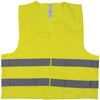 DONAU SAFETY - gilet fluorescent, jaune, grand
