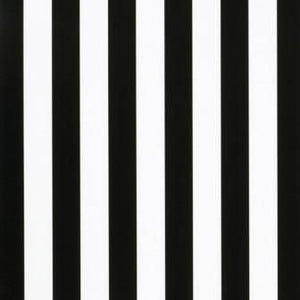 Klika -  Cadeaupapier Geschenkpapier Black stripes on glossy white 70 cm