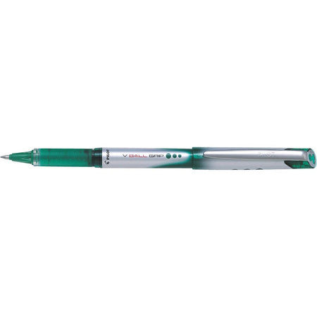 Pilot - roller V-BALL Grip, pointe moyenne 0,7 mm, vert