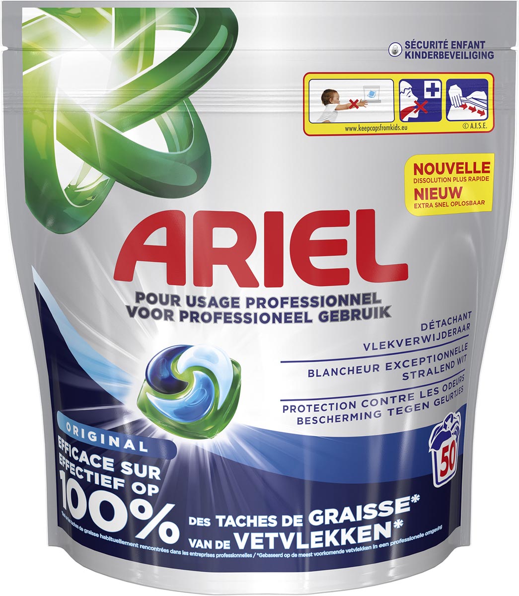 Ariel -  Pro pods wascapsules, Regular, pak van 50 stuks