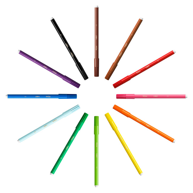 BIC -  Kleurstift kids visa f assorti