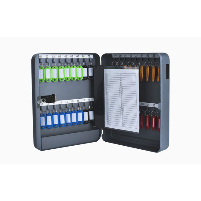 Pavo -  Sleutelkast  cijferslot 36 haken donkergrijs