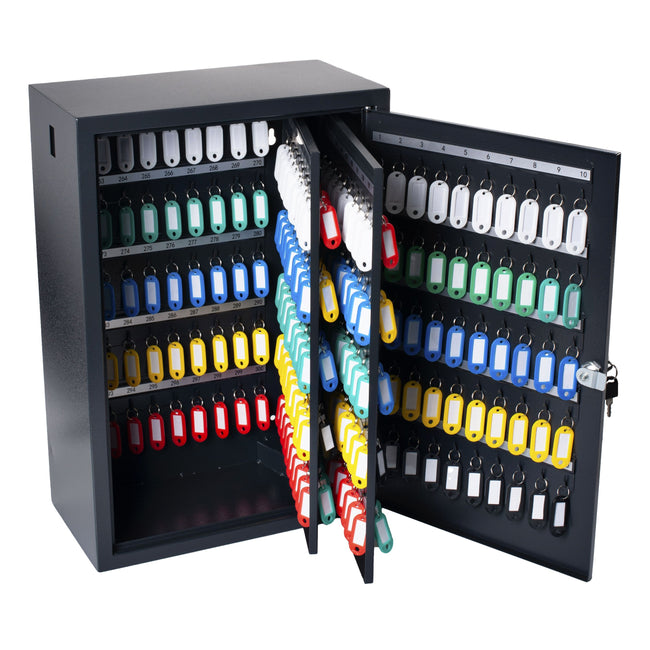 Pavo -  Sleutelkast  deluxe 300 haken donkergrijs