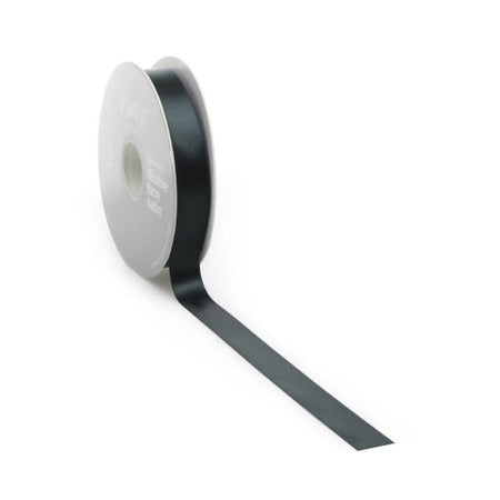 Ruban satin PREMIUM Double face 16mm x 25 mètres vert foncé