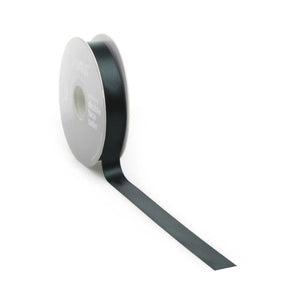 Satinband PREMIUM Double Face 25 mm x 25 Meter dunkelgrün