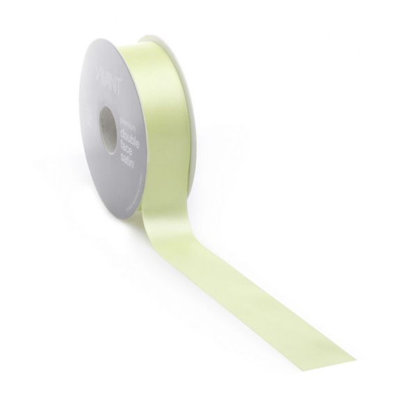 Anis - Ruban Satin PREMIUM Double face 16mm x 25 mètres
