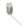 Satinband PREMIUM Double Face 10mm x 25 Meter Silber