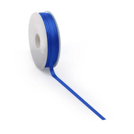 Ruban satin PREMIUM Double face 25mm x 25 mètres bleu