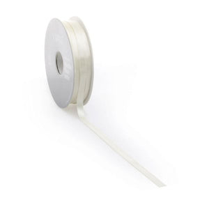 Satinband PREMIUM Double Face 16mm x 25 Meter beige / natur