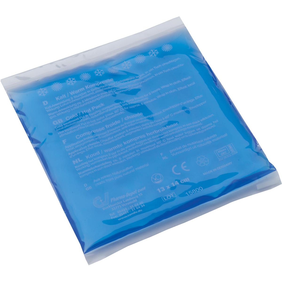 Klika -  Koud/warm kompres, kleine uitvoering