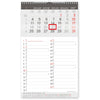 Boîte blanche - Calendrier mensuel Memo-Manager, quatre langues, 2026