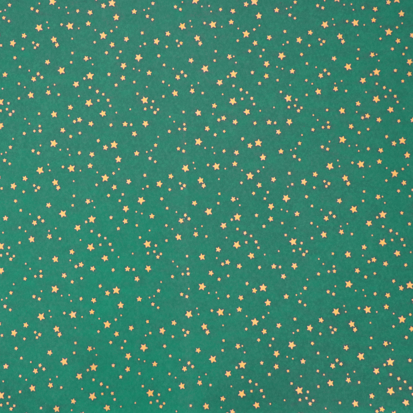 Klika - Floraison du silence | 70x50cm | 20gr / m² S | papier Vert / or 100 pieces