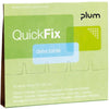 Plum - Recharge QuickFix pour distributeur de pansements, 30 pansements bleus détectables