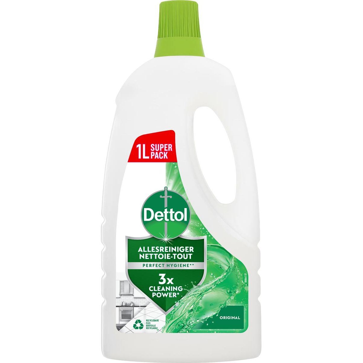 Dettol -   allesreiniger, original, fles van 1 l
