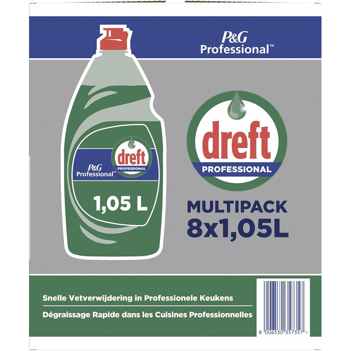 Dreft -  handafwasmiddel Original 1,05 l, pak van 8 stuks