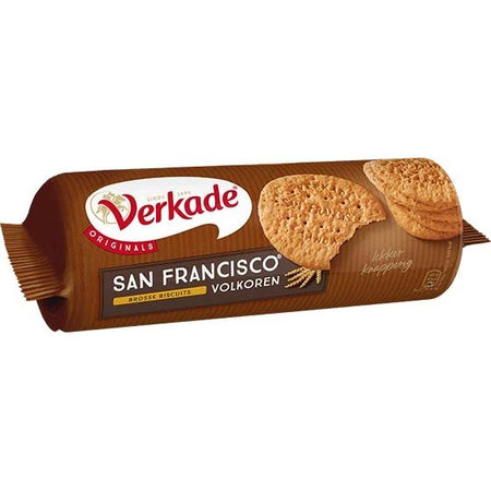 Verkade -   San Francisco koekjes volkoren, pak van 261 g