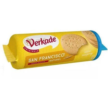 Verkade -   San Francisco koekjes natural, pak van 250 gram