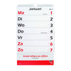 Quantore -  Kalender 2027 met grote letters en cijfers qua