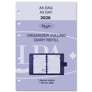 Kalpa -  Agendavulling 2027  a5 1dag/1pagina