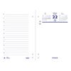 Brepols - Bloc de dérivation 2026 1 jour/2 pages perforation universelle