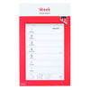 Quantore - Calendrier hebdomadaire 2026