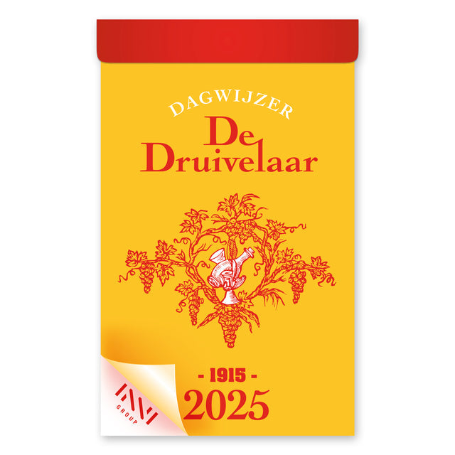 Merkloos - Dagblokkalender De Druivelaar 2025