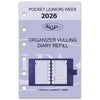 Kalpa -  Agendavulling 2026 Pocket 7dagen/2pagina's
