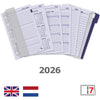 Kalpa -  Agendavulling 2027  pocket jaardoos 7d/2p