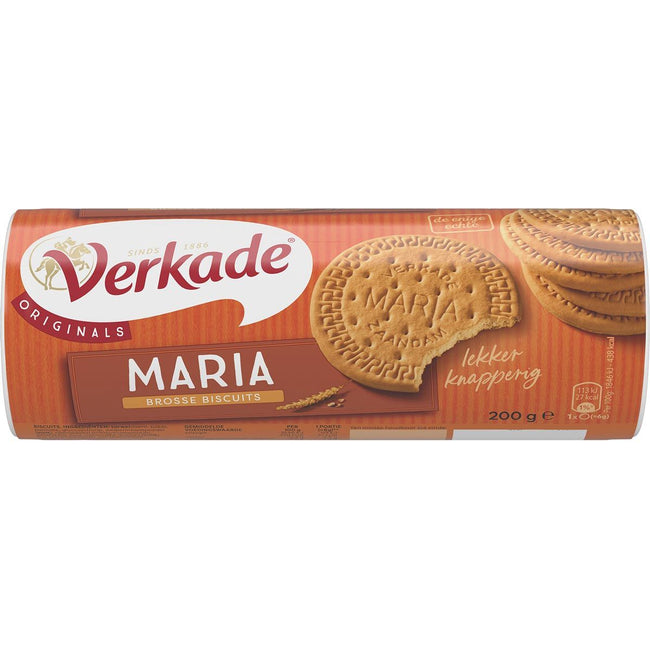 Verkade - Biscuits Maria, paquet de 200 grammes