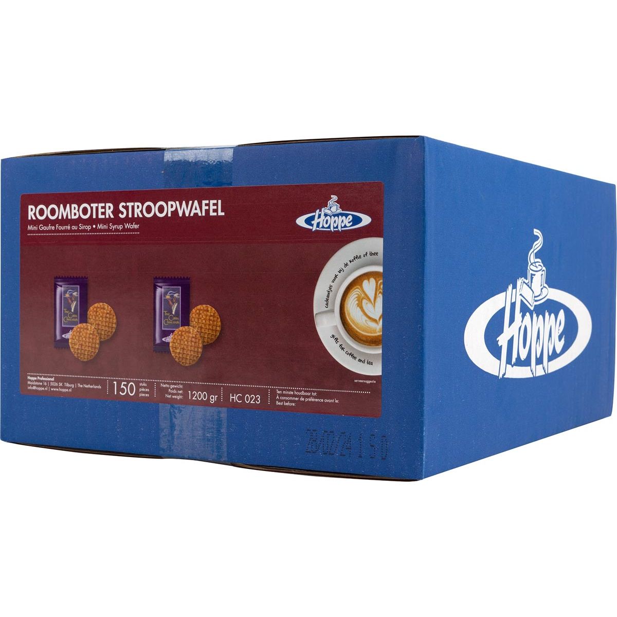 Hoppe - Stroopwafel, boîte de 150 pièces