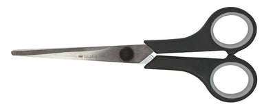 Quantore - Schere 170mm Softgrip schwarz