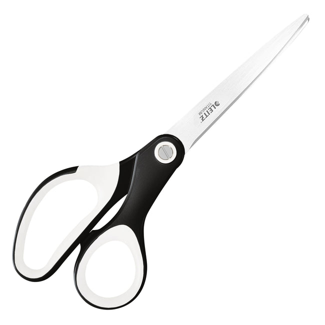 Leitz - Ciseaux WOW 205mm titane noir | 5 pièces