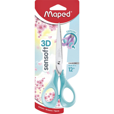 Maped -  Schaar  sensoft 16cm pastel assorti