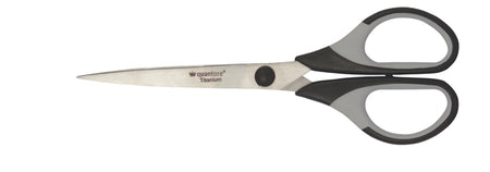 Quantore - Ciseaux 170mm poignée soft grip titane