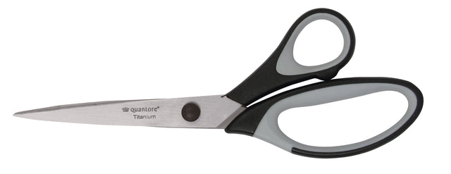 Quantore - Ciseaux 210mm poignée soft grip en titane | 12 pièces