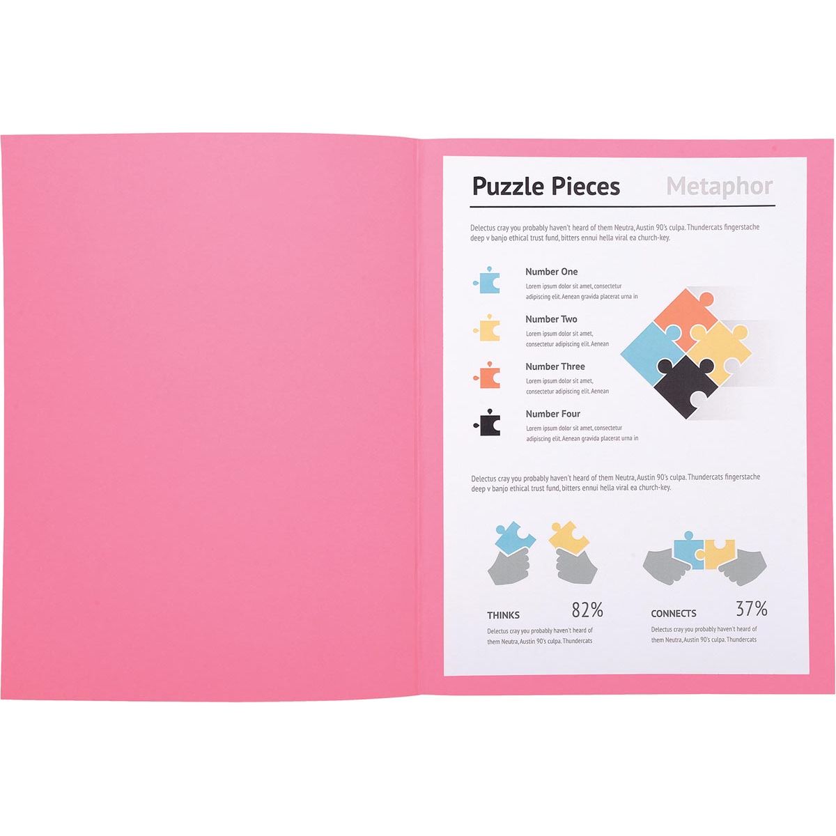 Exacompta - classeur Super 180, pour ft A4, paquet de 100 pièces, rose