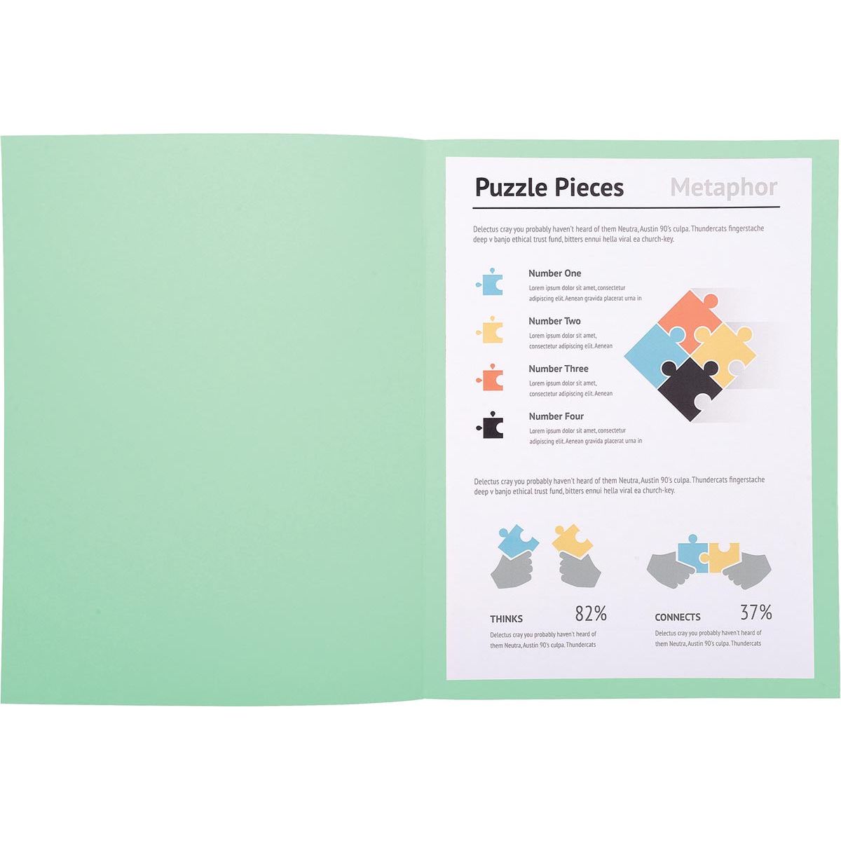 Exacompta - dossiermap Super 180, voor ft A4, pak van 100 stuks, zachtgroen