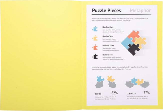 Exacompta -  dossiermap Super 180, voor ft A4, pak van 100 stuks, geel