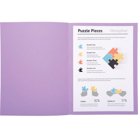 Exacompta - classeur Super 180, pour pi A4, pour 100 pièces, lilas
