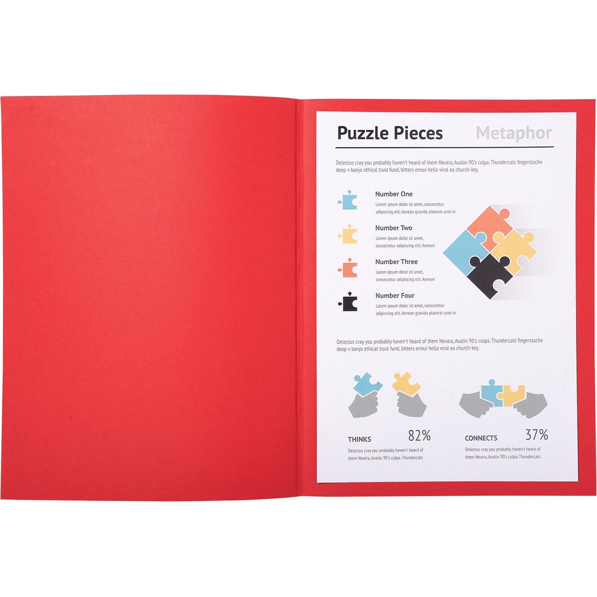 Exacompta -  dossiermap Super 180, voor ft A4, pak van 100 stuks, rood