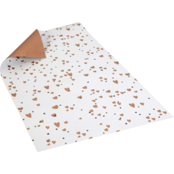 Klika - papier cadeau 30 cm | 100m | 80gr / m² Cœurs |