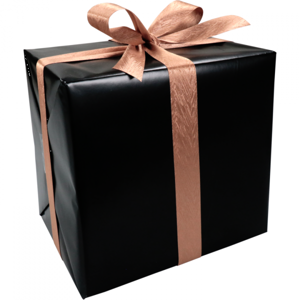 Papier cadeau 50cm 200m 80gr fond Noir