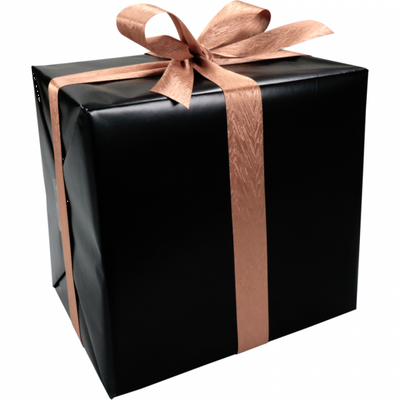 Papier cadeau 50cm 200m 80gr fond Noir