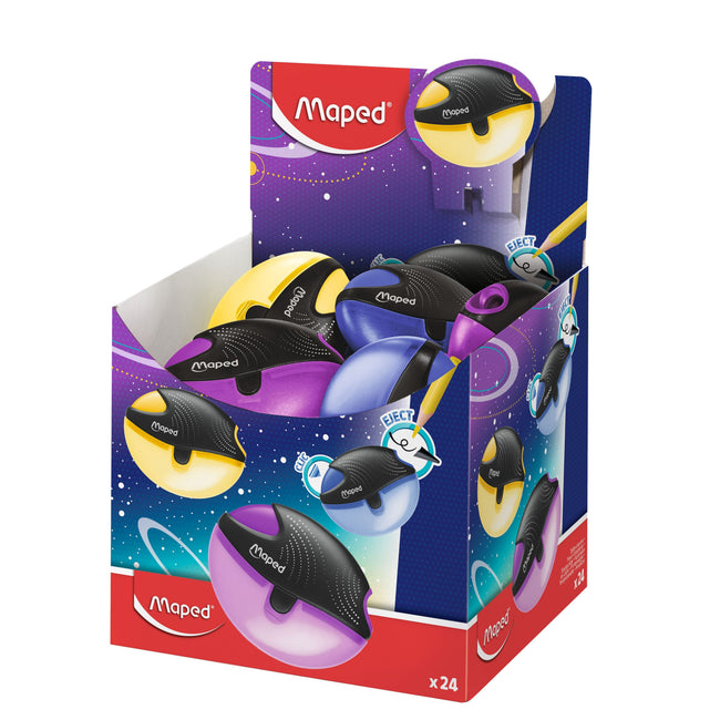 Maped -  Puntenslijper  galactic 1gaats display á 24st