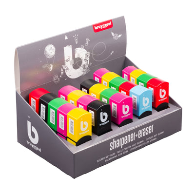 Bruynzeel - Taille-crayon/gomme Teens assortis