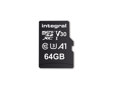 Intégral - Carte mémoire microSDXC 64 Go