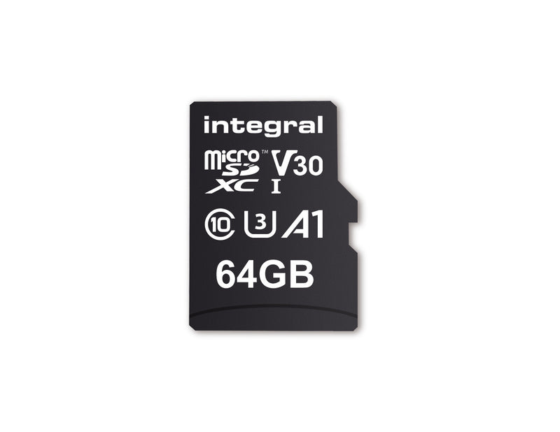 Intégral - Carte mémoire microSDXC 64 Go