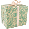 Klika - Papier d'emballage cadeau | 50 cm | 100m | 65gr/m² | Feuilles | vert/kraft